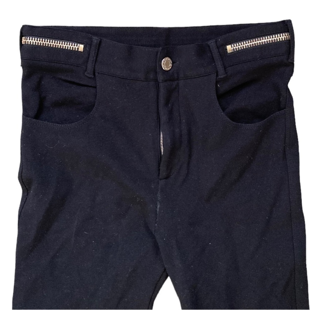 Givenchy Paris Skinny Jeans with Zipper Waist Detailing in Black - Picture 4 of 7